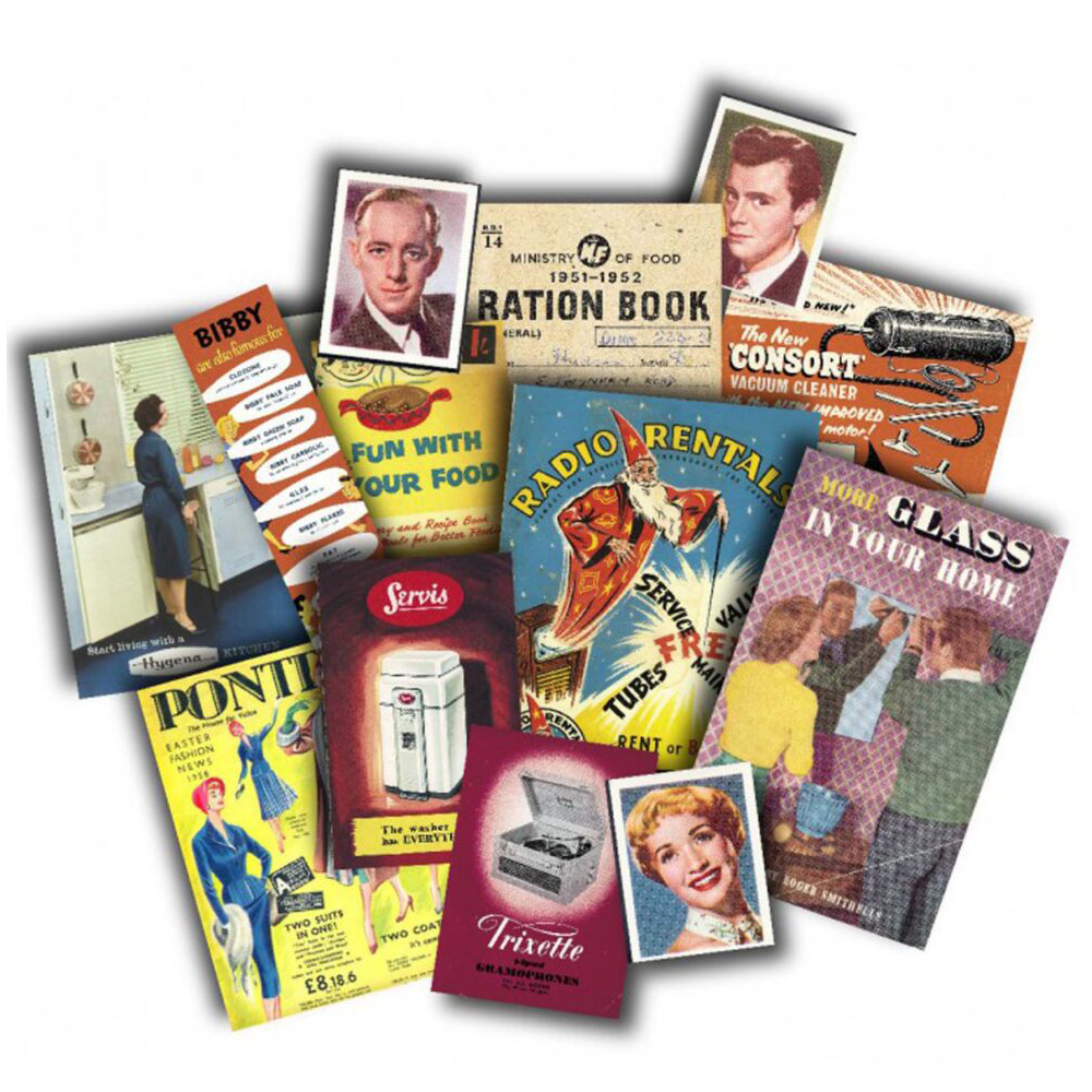 Vintage Time Capsule Pack: 1950s Household
