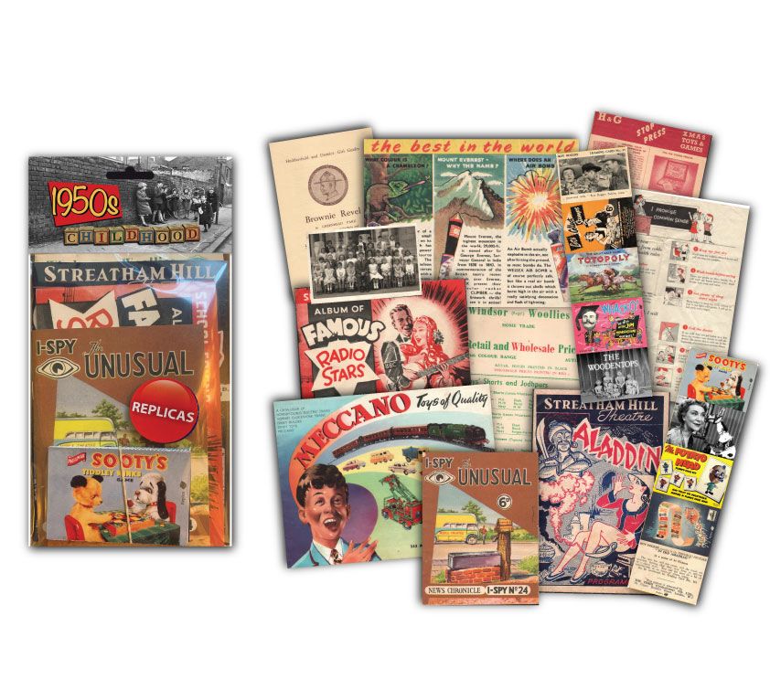 Vintage Time Capsule Pack: 1950s Childhood